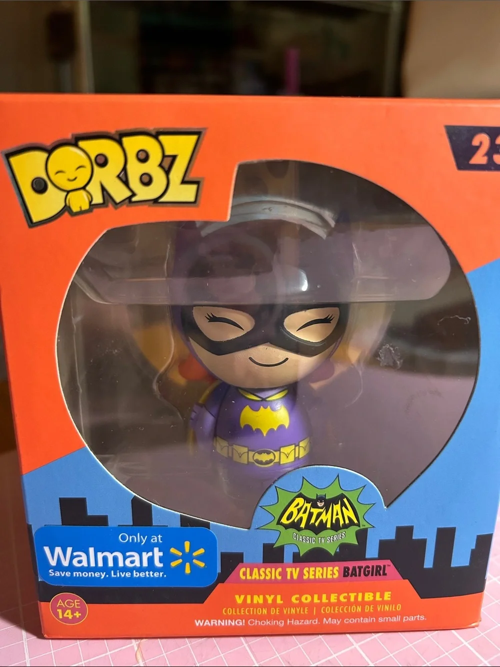 New Dorbz Funko Batman Classic TV Series Batgirl Vinyl Figure - Purple & Yellow
